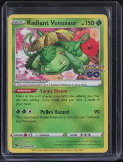 2022 Pokemon Go #004 Radiant Venusaur - Image 1