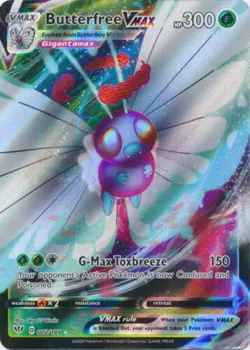 Butterfree VMAX - 002/189 Ultra Rare Darkness Ablaze NM Pokemon TCG - Image 1
