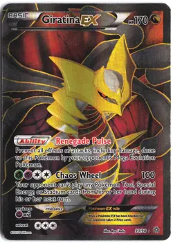 Giratina EX 93/98 Rare Ultra Ancient Origins Pokemon - Image 1