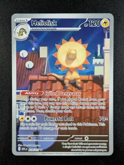 2026 Pokemon HELIOLISK #229/217 Ascended Heroes Illustration Rare ENG - Image 1