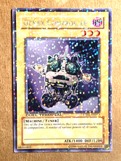 yugioh Genex Controller DT01-EN059 Silver Rare Parallel New Near Mint - Image 1
