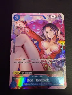 Boa Hancock ST03-013 Best Selection Vol. 2 Alternate Art Parallel Holo Near Mint - Image 3