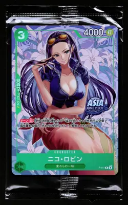 One Piece TCG Nico Robin P-111 ASIA Mini-tin Pack Vol.2 SEALED Japanese - Image 1