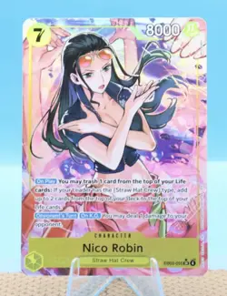 One Piece TCG: Heroines Edition Nico Robin EB03-055 Alternate Art💥 - Image 1