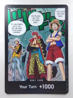 Luffy Law Kid Don!! Card Foil One Piece - Image 1