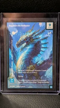 Wonders of the First: Call Of The Stones “Sapphire the Reflector” M 044/402 - Image 1