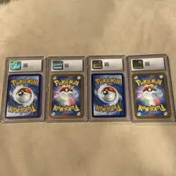 4 Card Graded lot. Pokemon Brandon , excadrill, judge, team Rockets raticate - Image 2
