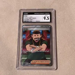 4 Card Graded lot. Pokemon Brandon , excadrill, judge, team Rockets raticate - Image 5