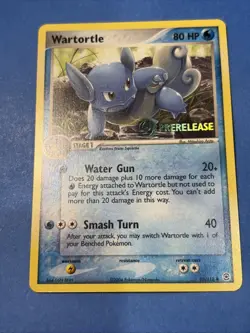 Wartortle - FireRed & LeafGreen Prerelease Promo Pokemon Card 50/112 - NM - Image 1