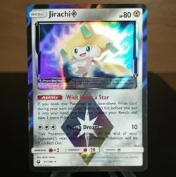 Jirachi Prism Star 97/168 LP/NM Holo Celestial Storm Foil Pokemon TCG Set Card - Image 1
