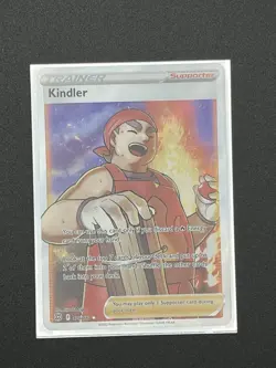 Kindler 170/172 Brilliant Stars Ultra Rare Holo Full Art Pokemon Card NM - Image 1