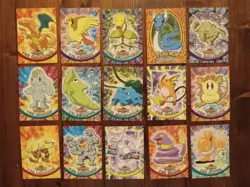 LOT (34) Topps Pokemon Cards with Chromes Charizard Pikachu +more - Image 2