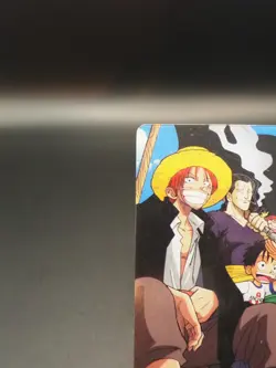 Luffy & Shanks Pirates One piece Plastic Trading card No.20 Bandai Japanese A516 - Image 2