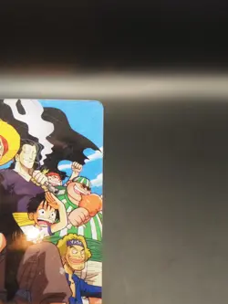 Luffy & Shanks Pirates One piece Plastic Trading card No.20 Bandai Japanese A516 - Image 3