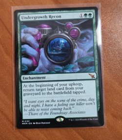 Magic MTG Undergrowth Recon MKM 0181 Regular Mythic - NM condition - Image 1