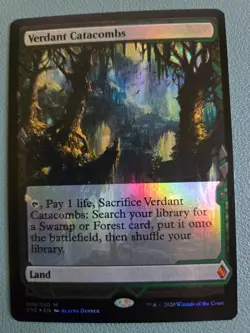 Verdant Catacombs Zendikar Rising Expeditions Foil - Image 1