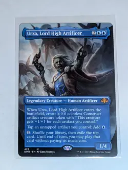 Urza, Lord High Artificer (Borderless) Dominaria Remastered Regular - Image 1