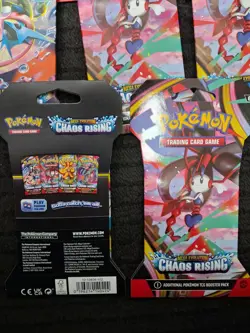 Lot Of 11 Pokemon Chaos Rising ME04 Sleeved Booster Pack New Factory Sealed - Image 2