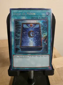 Yugioh RA02-EN050 Book of Moon - Secret Rare - Image 1