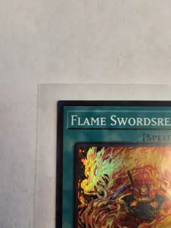Yugioh! Flame Swordsrealm Super Rare #MZMI-EN006 1st Edition - Image 4