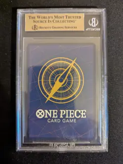 One Piece CCG Monkey.D.Luffy PRB01 Alt Art Foil SEC OP05-119 BGS 9.5 - Image 2