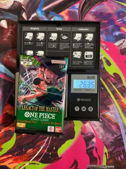 (VERY HEAVY)🔥26.35g One Piece OP-12 Legacy Of The Master booster NEW SEALED - Image 1