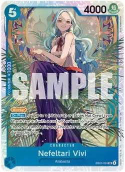 Nefeltari Vivi (024)X1 -NM/M- Extra Booster: One Piece Heroines Edition - Image 1