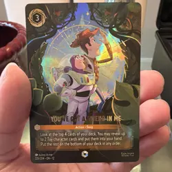 Disney Lorcana TCG You've Got a Friend in Me Holo Action Card 225/204 EN - Image 1