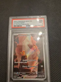Charmander Illustration Rare – PSA 9 Mint – Pokemon 2023 – English – IR - Image 1