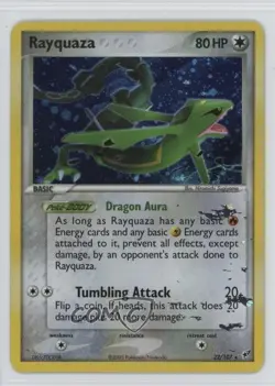 Rayquaza (Holo) Pokemon EX Deoxys #22 2005 - Image 1