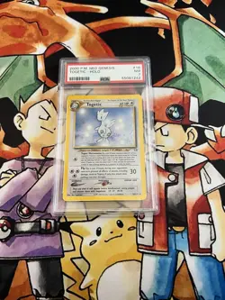 Pokemon TOGETIC 16/111 Holo Rare Neo Genesis PSA 7 Graded NM - Image 1