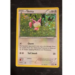 Pokemon TCG Skitty 012/012 McDonald's 2015 Promo Holo Card - Image 1