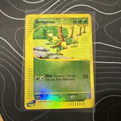 Pokemon Bellsprout 45/147 Aquapolis Reverse Holo - Image 1