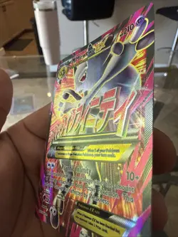 Pokemon M Mega Mewtwo EX Ultra Rare Holo TCG Card 160/162 XY Breakthrough Hp - Image 4
