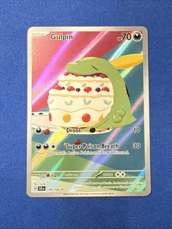 Pokemon TCG Gulpin #154/142 Stellar Crown Illustration NM Pack Fresh - Image 1