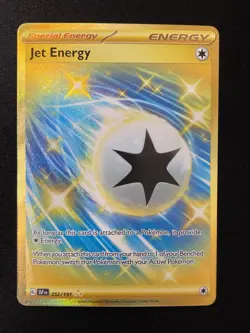 Pokemon Jet Energy Hyper Rare SV08: Surging Sparks 252/191 NM - Image 1