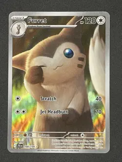 Pokemon Tcg - Journey Together -Furret 168/159 - NM - Image 2