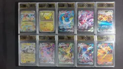 10x OCD 10 Pokemon CHN Charizard ex Eeveelutions VMAX Pikachu Mewtwo Lot LN05 - Image 1