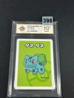 Pokemon GEM-MT Bulbasaur 2019 Old Maid Japanese Grade 10 - Image 1