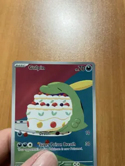 Pokemon Card TCG SCR Gulpin Illustration Rare 154/142 Stellar Crown Fast Shippin - Image 2