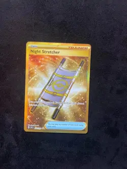 pokemon gold surging sparks night stretcher 251/191 in near mint condition - Image 1