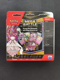 Pokemon TCG Mega Battle Deck Mega Diancie EX - New/Sealed - Aussie Seller - Image 2