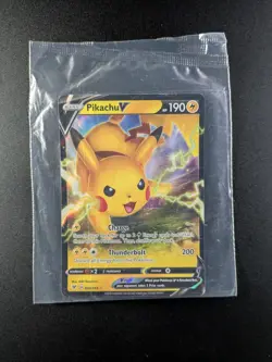 2020 Pokemon PIKACHU V #043/185 Sword & Shield Vivid Voltage Sealed ENG - Image 1