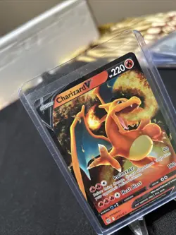 Pokemon TCG Charizard V Crown Zenith 018/159 Holo Ultra Rare / Pack Fresh New - Image 2