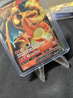 Pokemon TCG Charizard V Crown Zenith 018/159 Holo Ultra Rare / Pack Fresh New - Image 3
