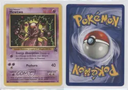 Mewtwo Pokemon WOTC Black Star #14 1999 - Image 3