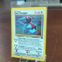 Sealed Vintage Pokemon Wotc Promo Holo Cool Porygon #15 Mint Condition - Image 3