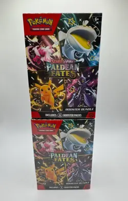 2x Pokemon Paldean Fates Booster Bundles - Image 1