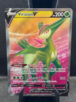 Virizion V 164/189 Ultra Rare Astral Radiance Pokemon Near Mint - Image 1