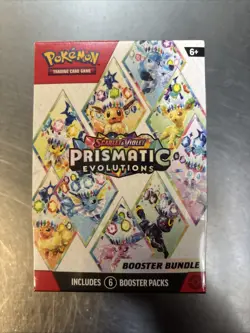 Pokemon TCG Prismatic Evolutions Booster Bundle - New Factory Sealed - Image 1